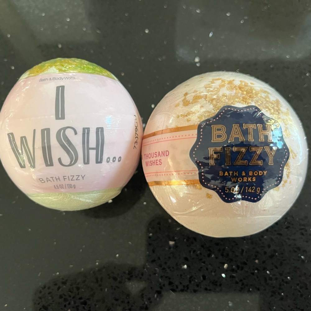 Bath & Body Works Bath Fizzy Duo - Pink and Gold